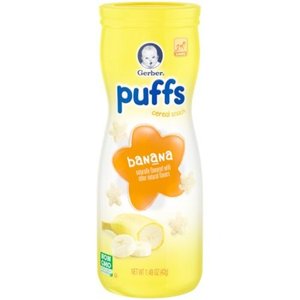 Gerber Puffs Banana Cereal Snack 42g