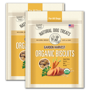 Garden Harvest Organic Dog Treats Biscuits 2 Pack (1.81kg per bag)