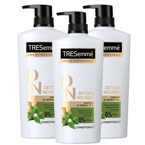 TRESemme Detox & Nourish Conditioner 3 Pack (620ml per pack)