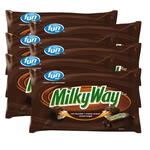 Milky Way Bar Fun Size Candy 6 Pack (302g per pack)