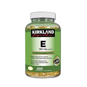 Kirkland Signature Vitamin E 400 I.U 180mg 500's