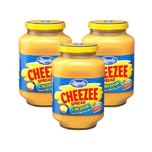 Magnolia Cheezee Spread Plain 3 Pack (480g per Bottle)