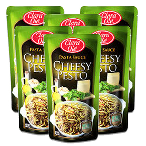 Clara Ole Cheesy Pesto Pasta Sauce 6 Pack (180g per pack)